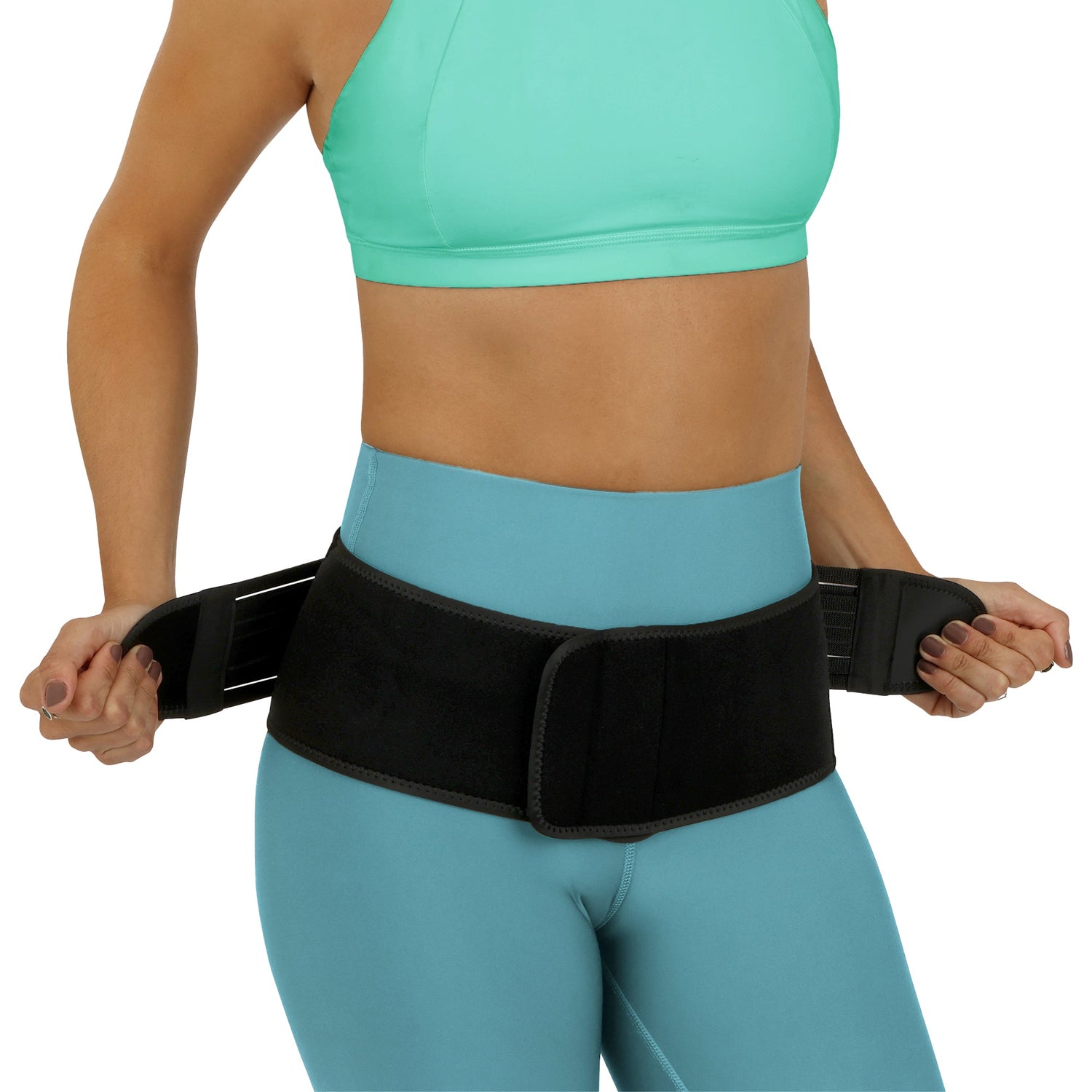 Hip and thigh supports including SI belts, hip braces and thigh compression sleeves for hip pain, groin strains, sciatica and post-surgery recovery.