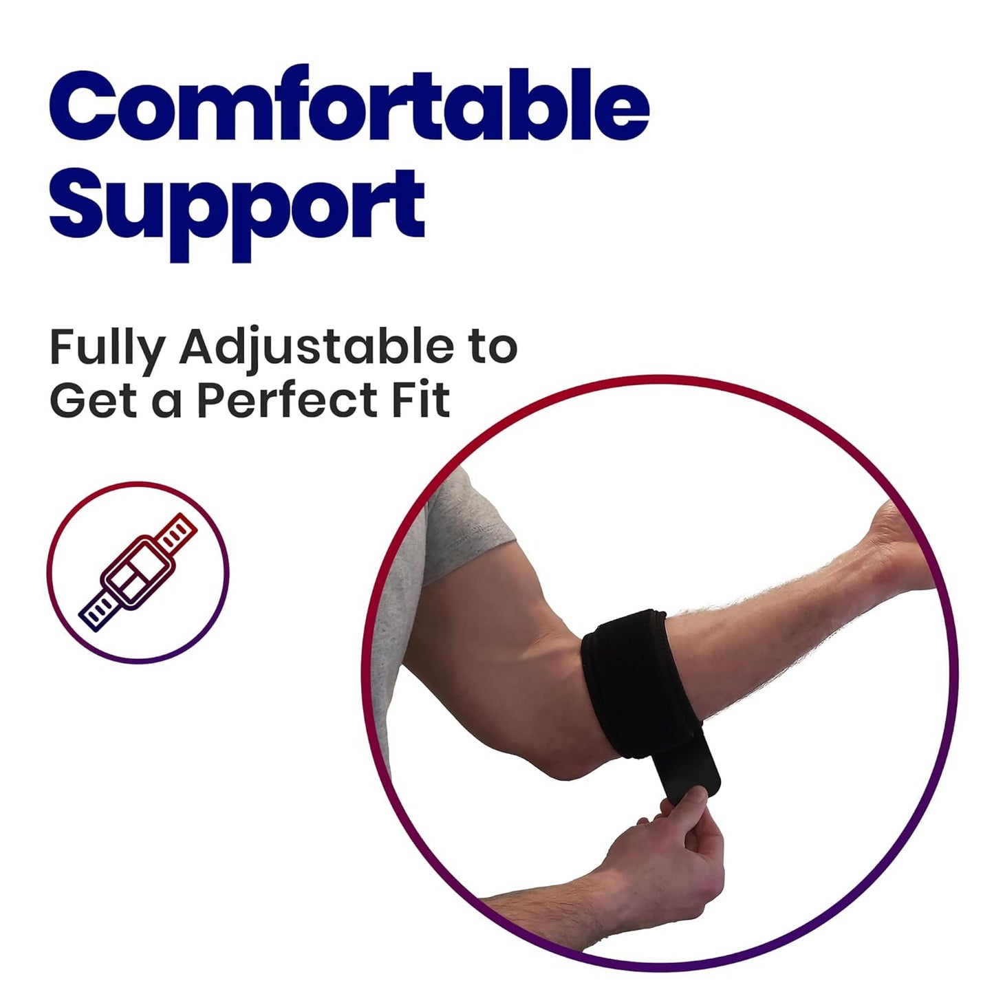 Tennis Elbow Strap Arm Band (One Size)