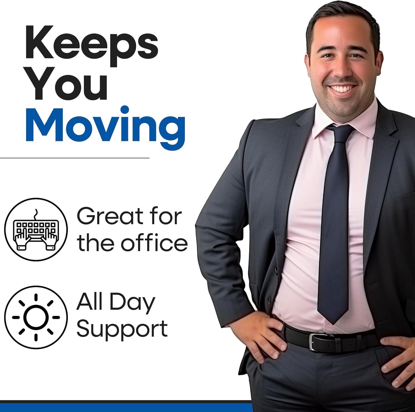 Unisex Umbilical Hernia Belt with Pad