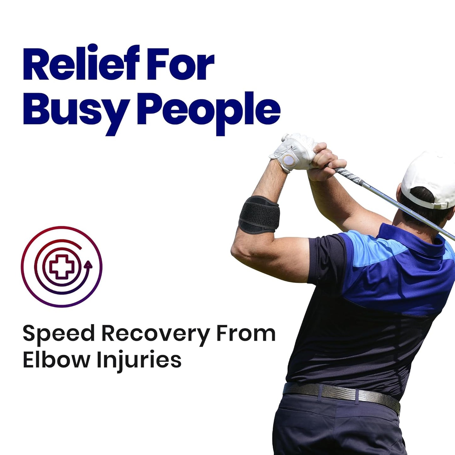 Tennis Elbow Strap Arm Band (One Size)