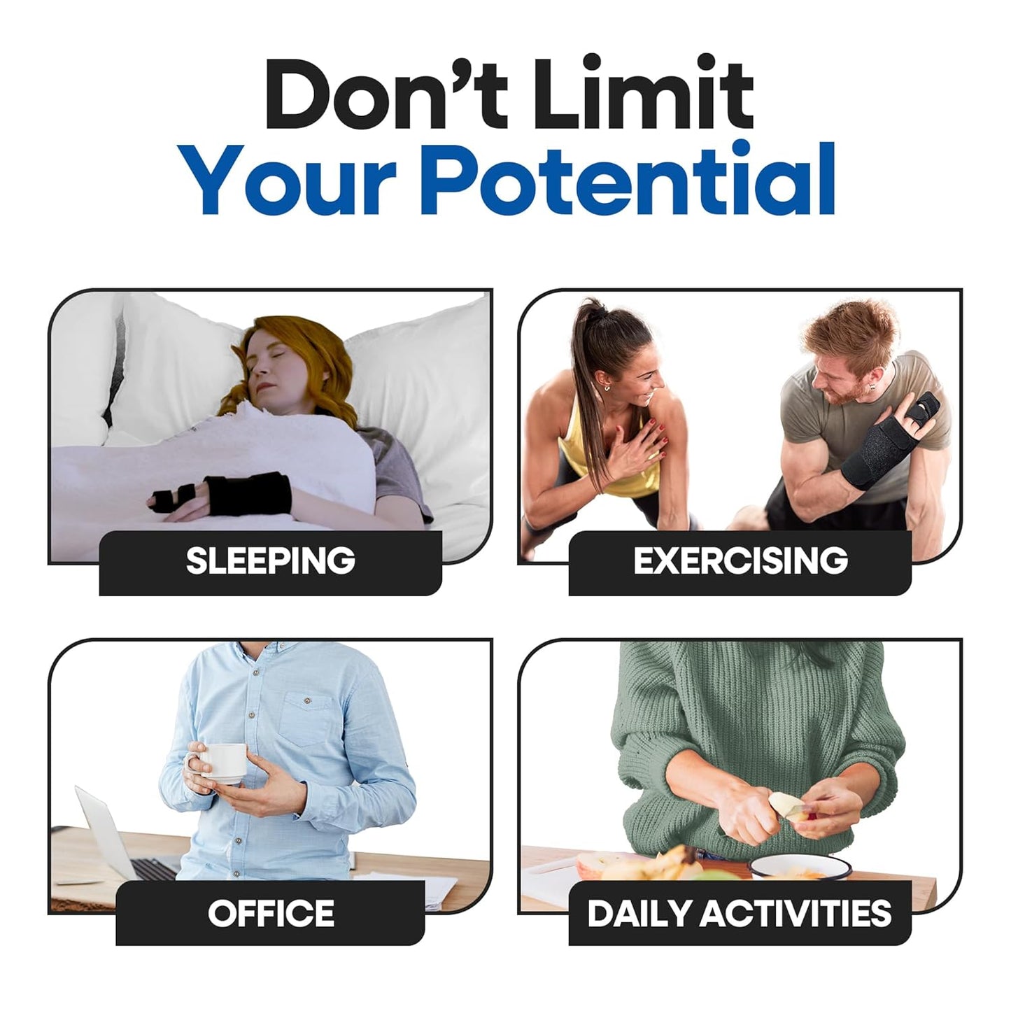 Trigger Finger Splint – Supports Two or Three Fingers