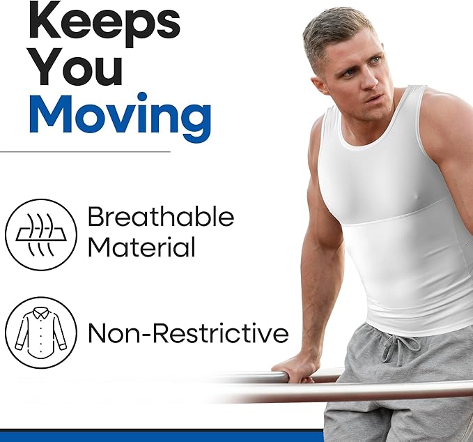 Gynecomastia Compression Shirt Tank Top For Men