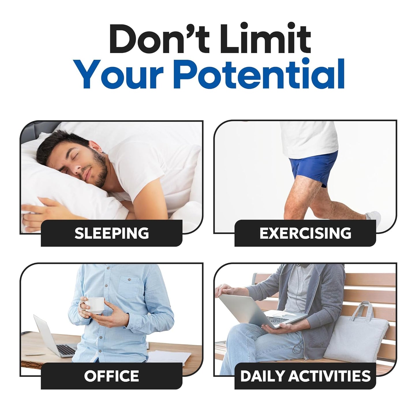 Inguinal Hernia Belt for Men (Fits Both Sides)