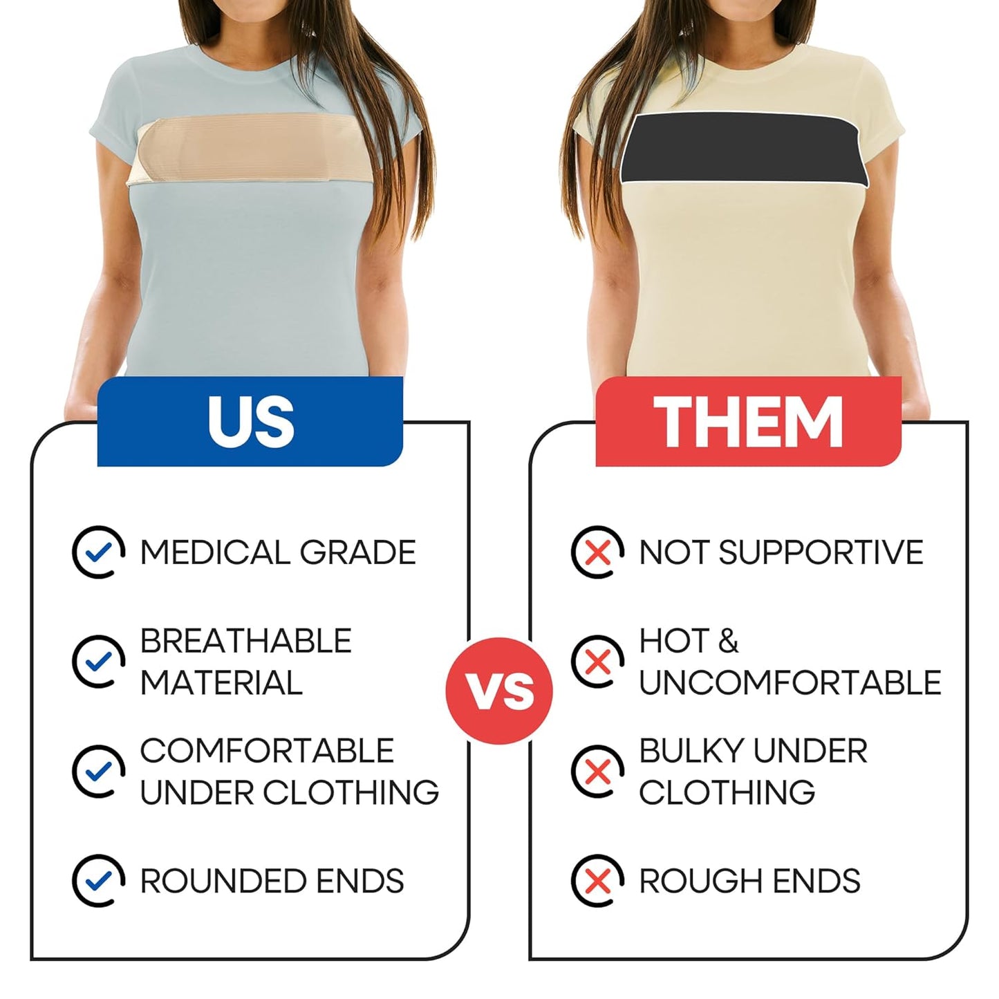 Post Op Breast Augmentation Band (One Size)