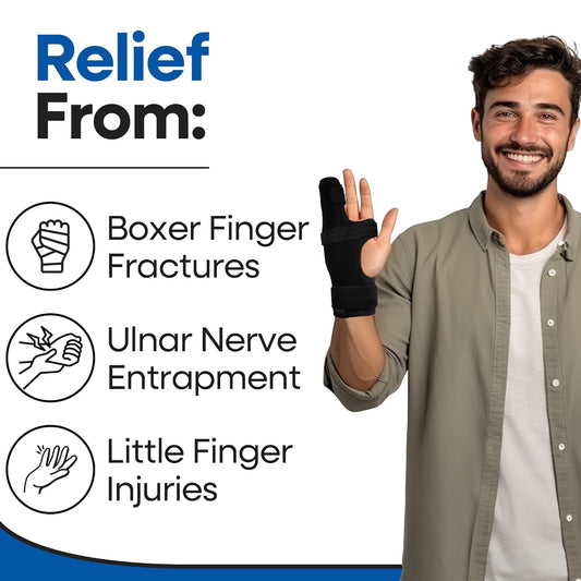Boxer Finger Splint and Finger Brace