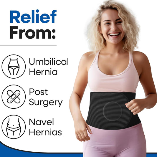 Unisex Umbilical Hernia Belt with Pad