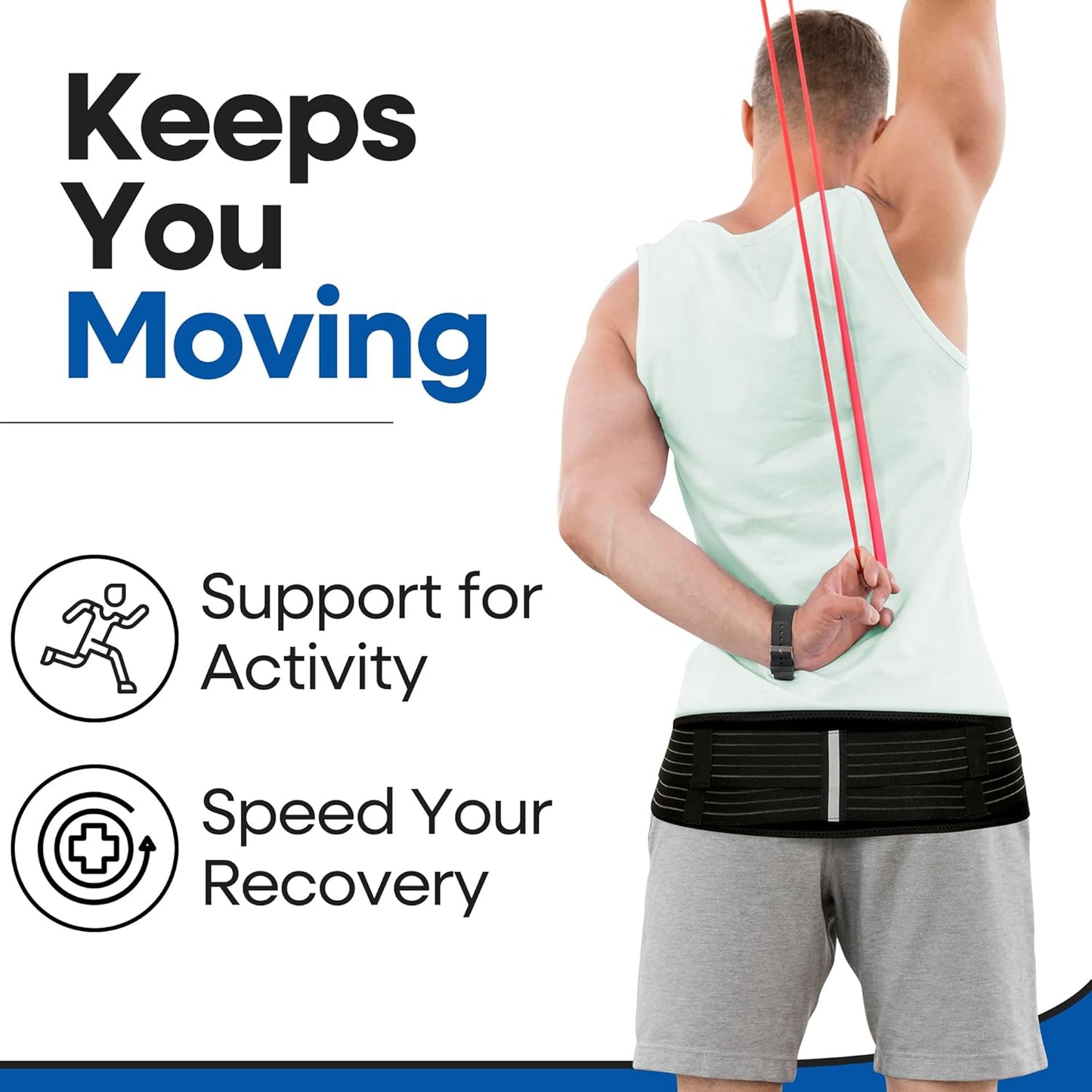 SI Joint Belt Sacroiliac Brace for Sciatica Pain Relief