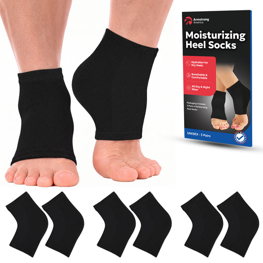 Chaussettes hydratantes pour talons (3 paires)