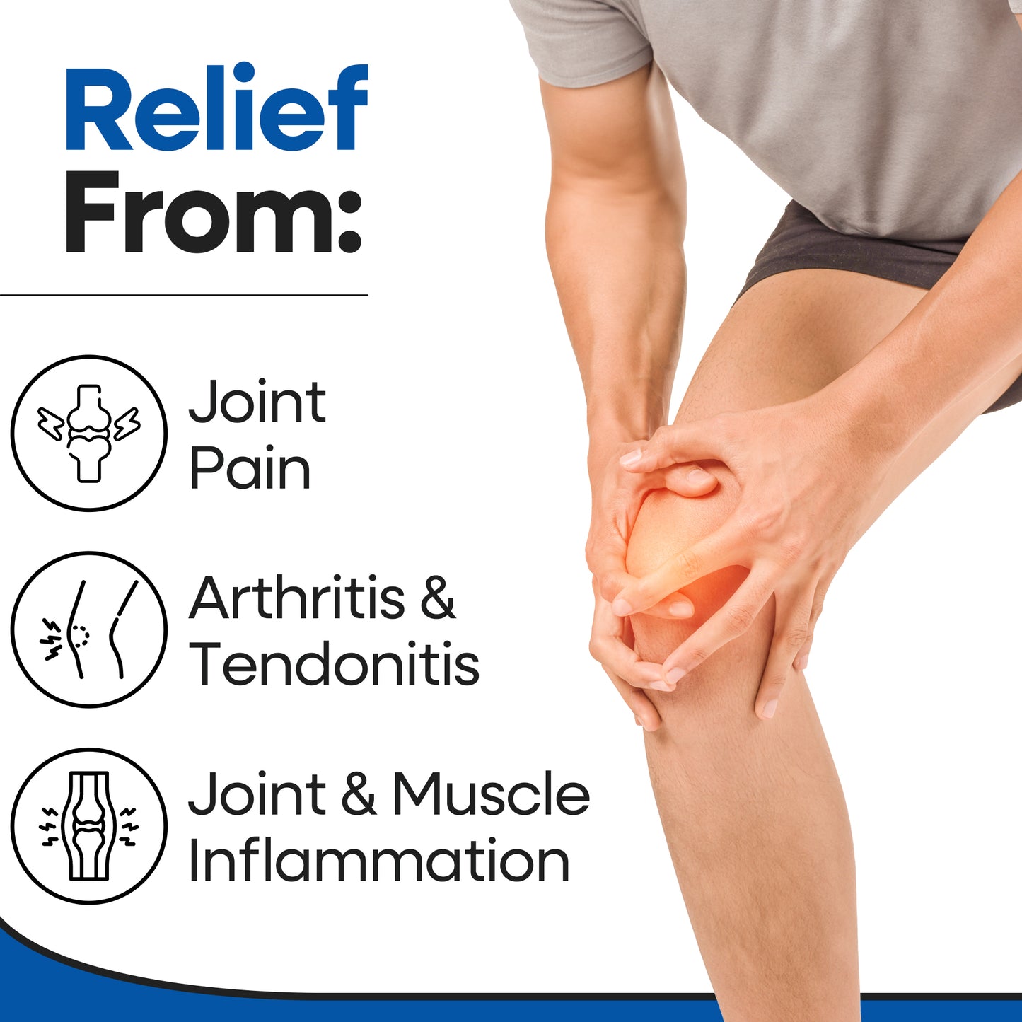 Elastic Knee Compression Wraps