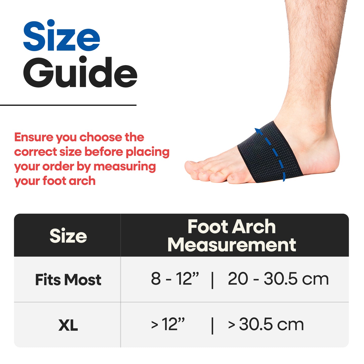 Unisex Plantar Fasciitis Arch Supports | 3 Pairs