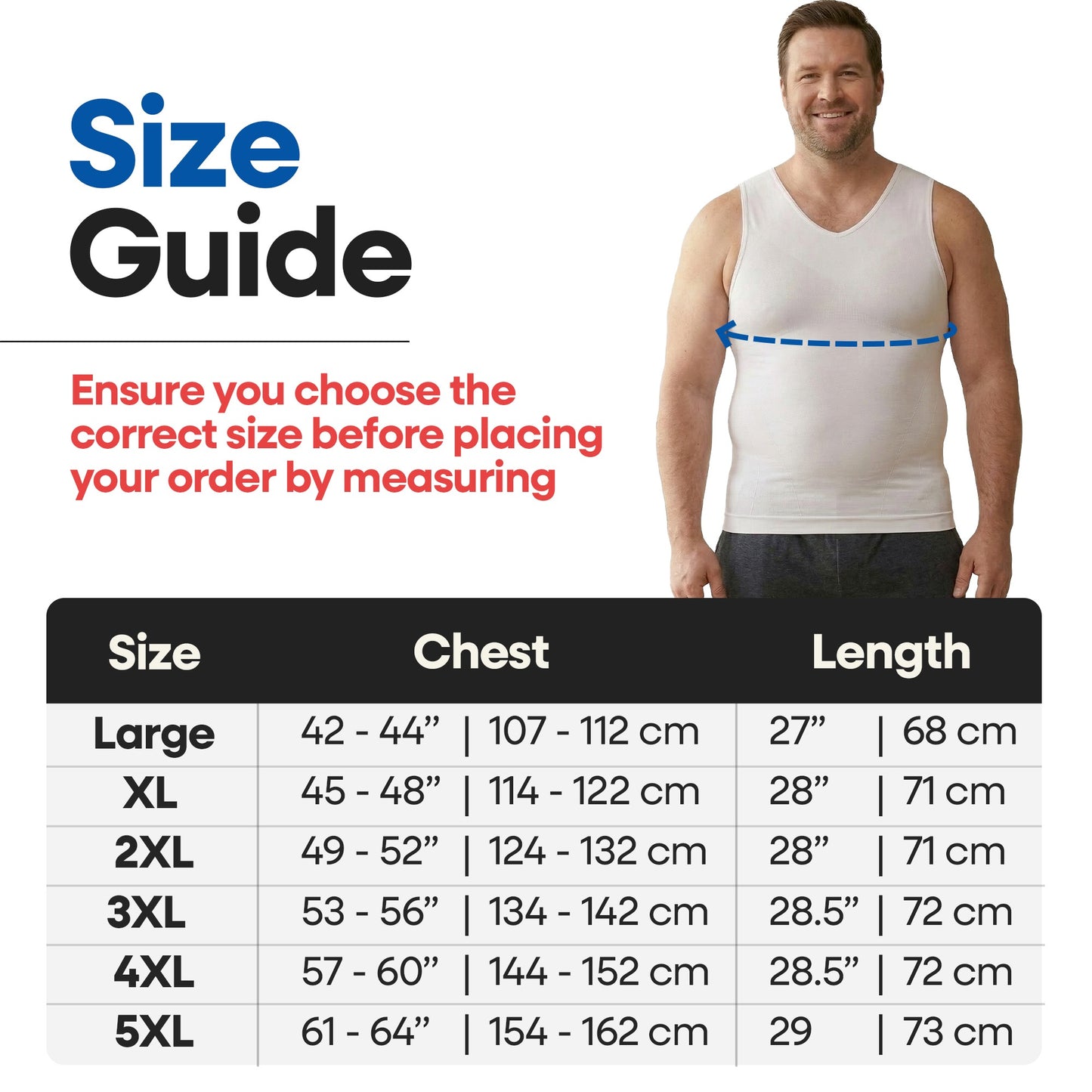 Mens Compression Slimming V-Neck Tank Top Shapewear