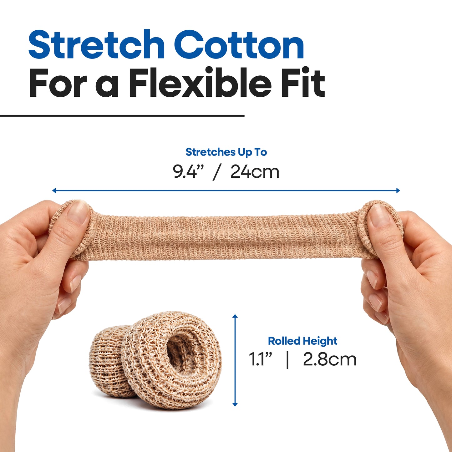 75 Pack Cotton Finger Cots - Finger Protectors for Wound Care