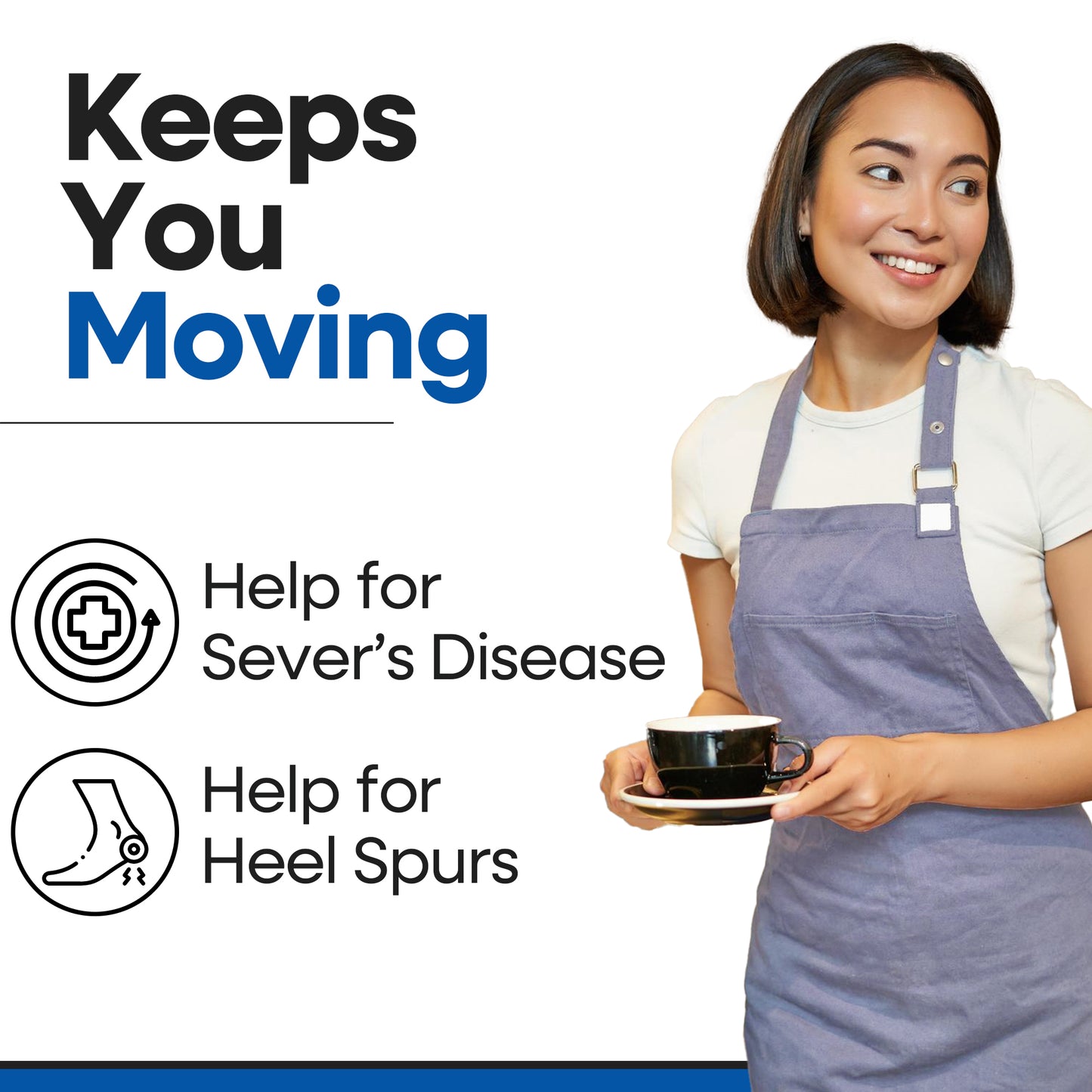 Unisex Plantar Fasciitis Arch Supports | 3 Pairs