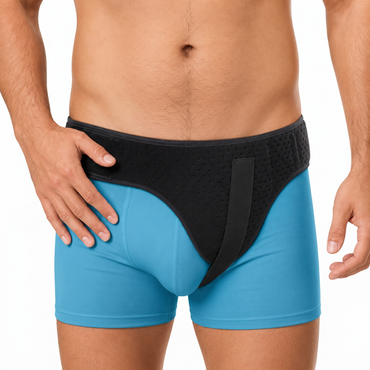 Ceinture Herniaire Inguinale pour Hommes (Convient aux deux côtés)