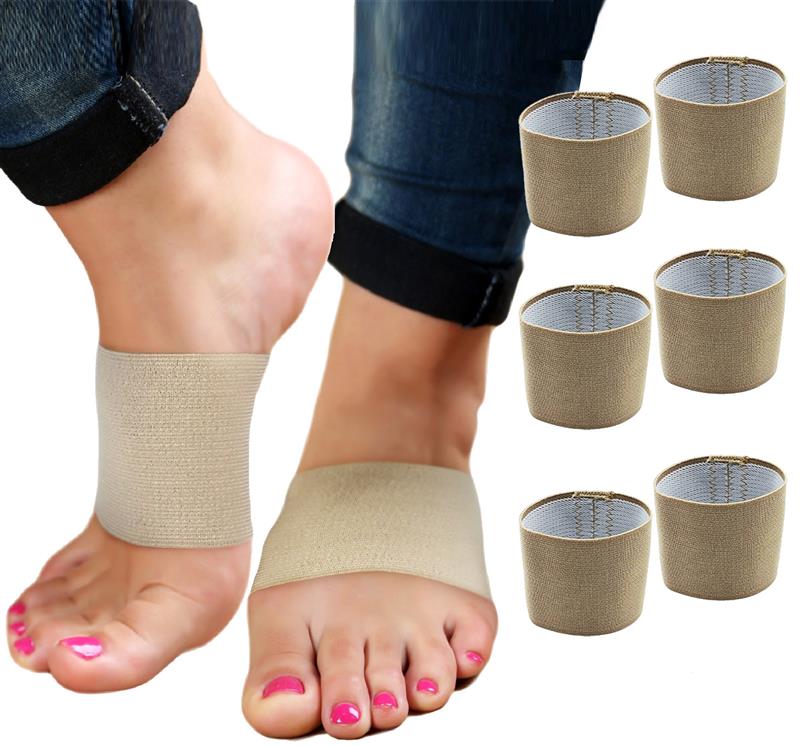 Unisex Plantar Fasciitis Arch Supports | 3 Pairs