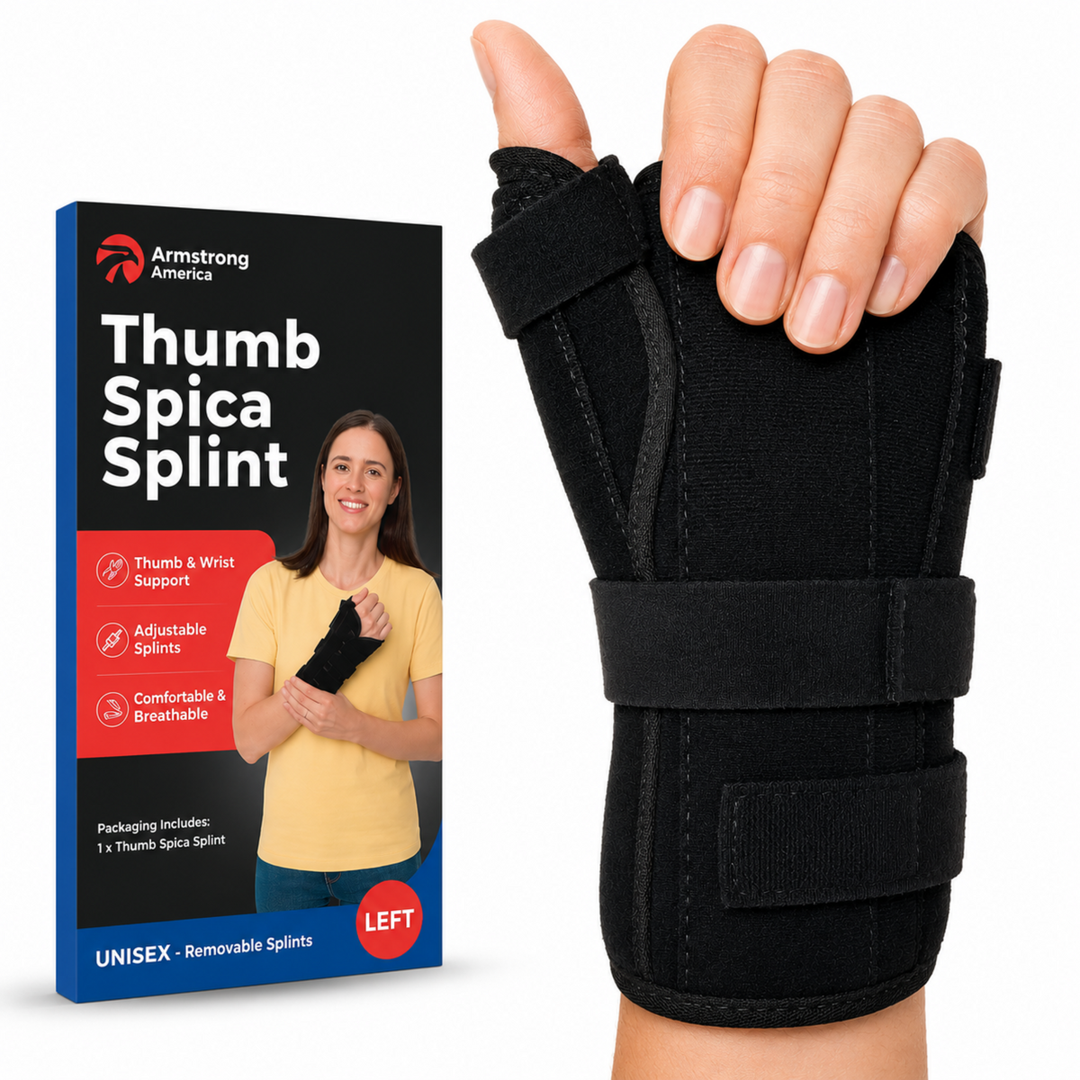 Thumb Spica Splint & Wrist Stabilizer