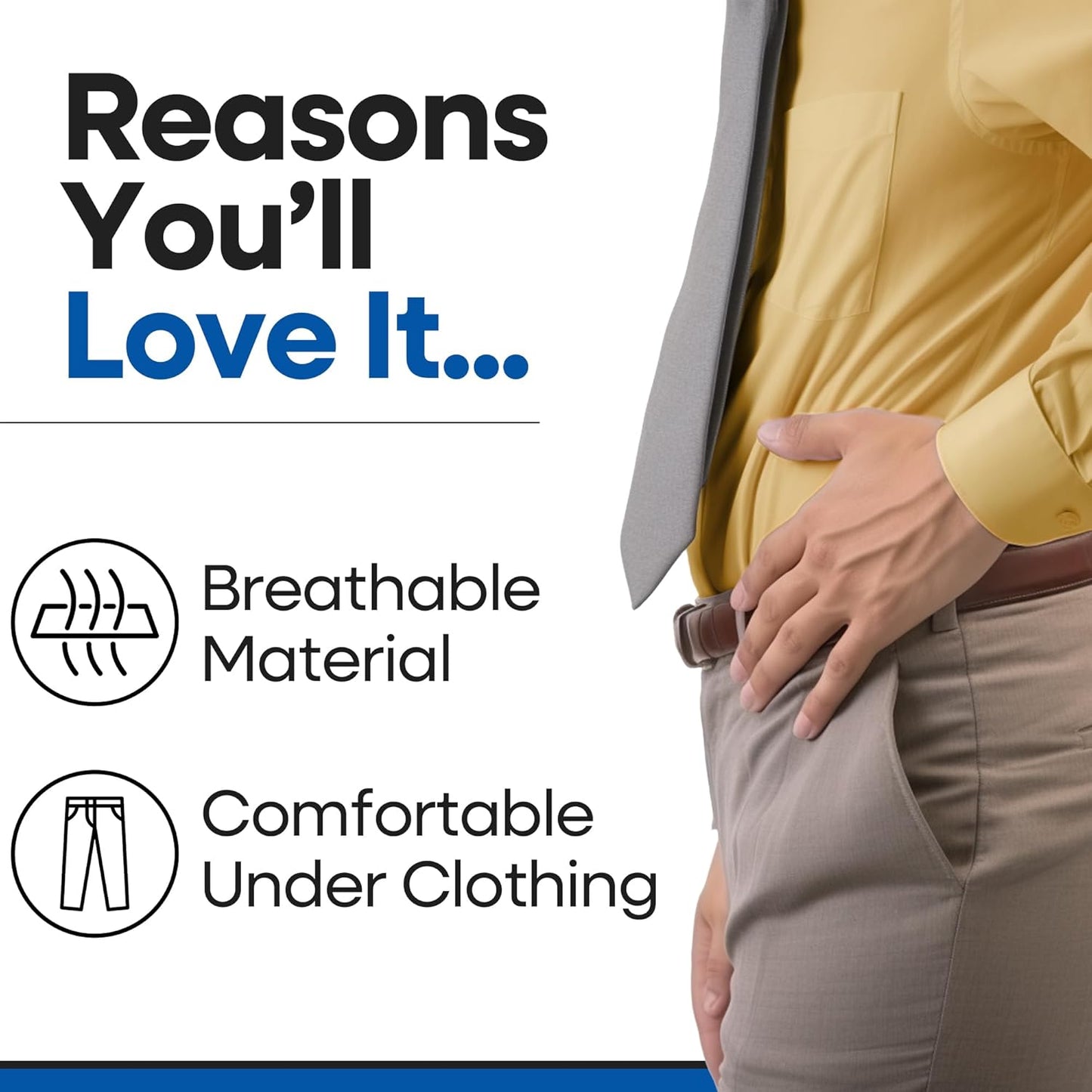 Unisex Hip Brace Compression Sleeve for Sciatica Pain